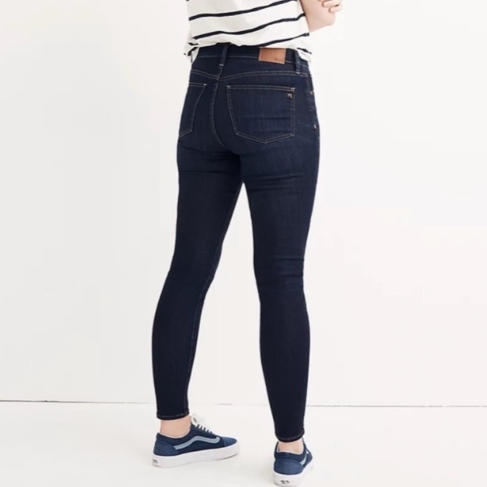 Madewell 9” Mid-Rise Skinny Jeans - Picture 7 of 8